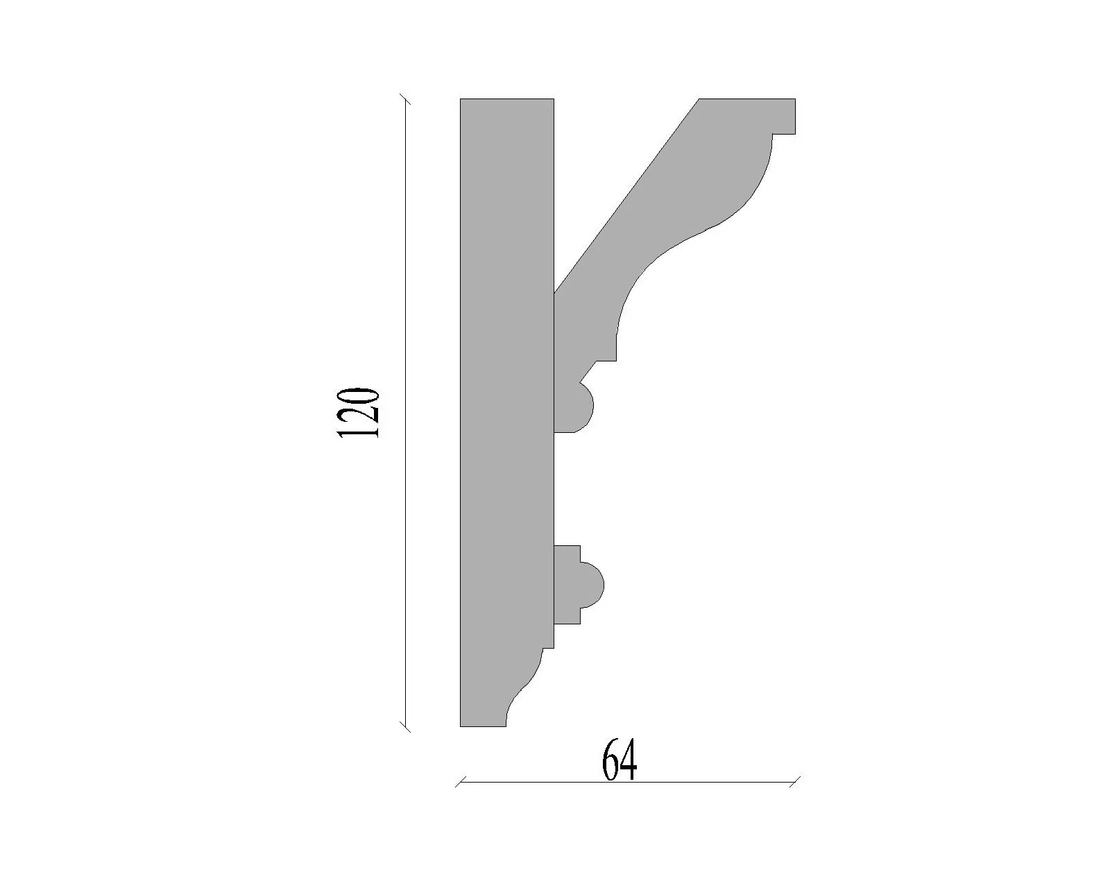 1 карниз сборн №8 ж 0,8